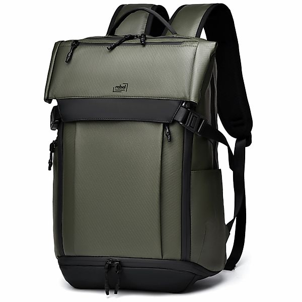 Rebel Rucksack Freizeitrucksack Urban Flex Green, günstig online kaufen