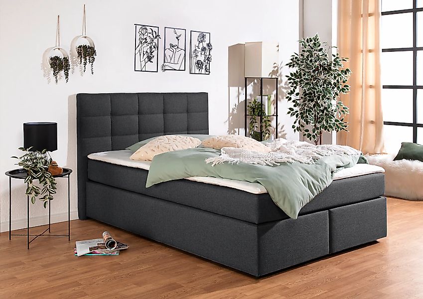 Home affaire "Ovalo" wahlweise mit Bettkasten, in H2, H3 & H4 erhältlich günstig online kaufen