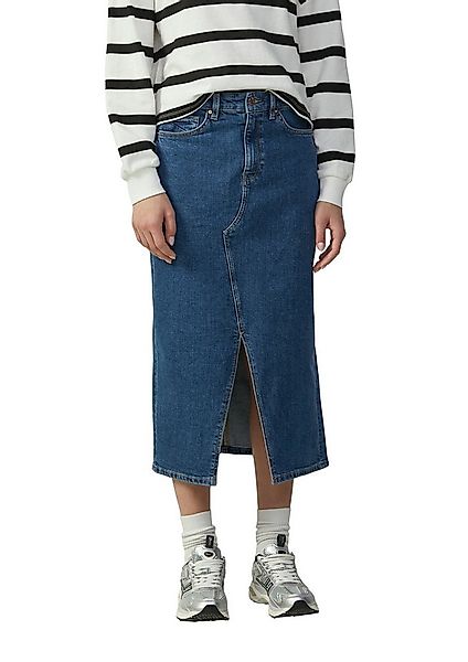 QS Jeansrock mit Schlitz günstig online kaufen