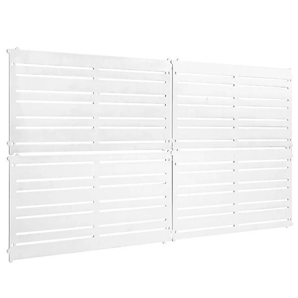 Costway Magnetische Werkzeughalter Wand 4 Platten 32 Magnetstreifen günstig online kaufen