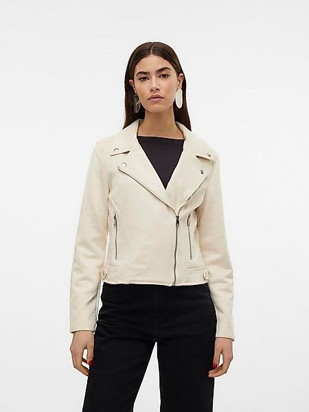 Vero Moda Bikerjacke VMJOSE SHORT FAUX SUEDE JACKET GA NOOS mit asymetrisch günstig online kaufen