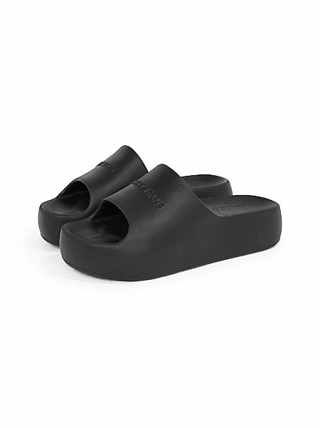 Tommy Jeans Pantolette "TJW CHUNKY POOL SLIDE ESS", Plateau, Sommerschuh, S günstig online kaufen