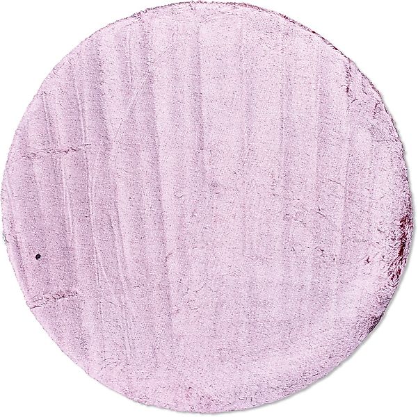 TOM TAILOR HOME Fellteppich »Furry«, rund, 25 mm Höhe, Kunstfell, Hochflor, günstig online kaufen