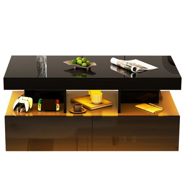 FUROKOY Couchtisch Sofatisch Beistelltisch Wohnzimmer mit günstig online kaufen