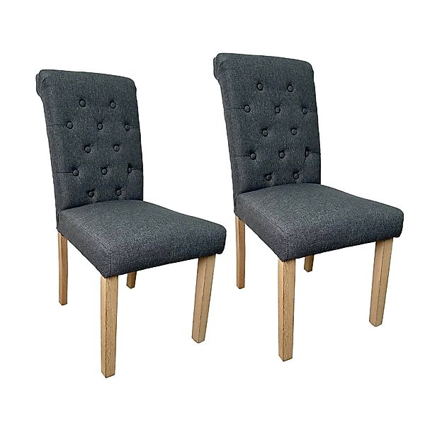 HTI-Living Esszimmerstuhl Stuhl 2er-Set Melle (Set, günstig online kaufen