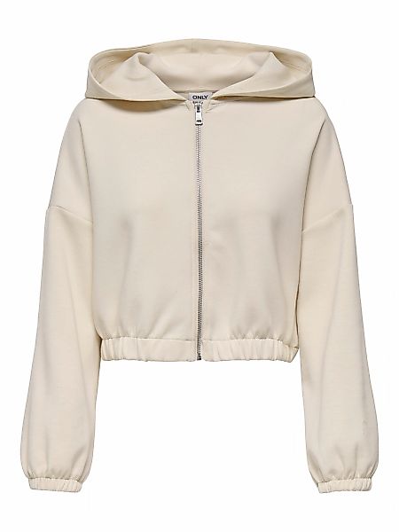 ONLY Kapuzensweatshirt "ONLSCARLETT LS ELASTIC ZIP HOOD SWT NOOS" günstig online kaufen