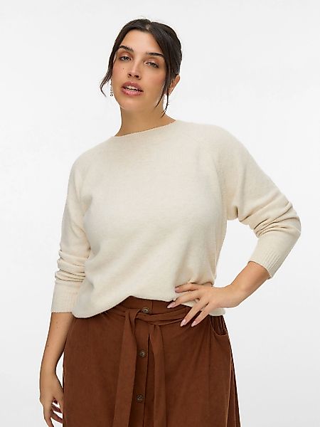 Vero Moda Curve Rundhalspullover VMCDOFFY LS günstig online kaufen