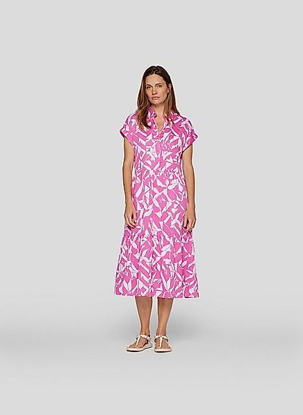 Rabe Midikleid Rabe Blusenkleid mit Stufen und modernem Print günstig online kaufen