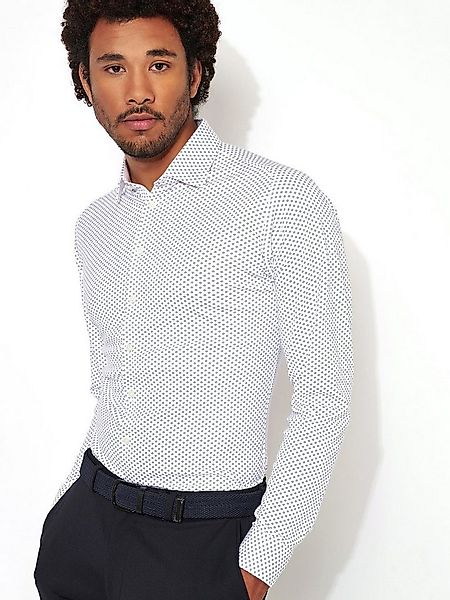 DESOTO Langarmhemd Jerseyhemd Casual Kent langarm Flexibler Stretch, mit Mi günstig online kaufen