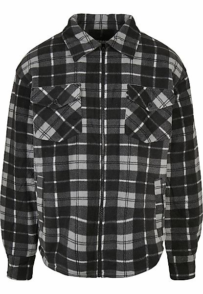 URBAN CLASSICS Langmantel "Urban Classics Herren Plaid Teddy Lined Shirt Ja günstig online kaufen