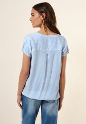 CECIL Kurzarmbluse im Streifen-Look günstig online kaufen