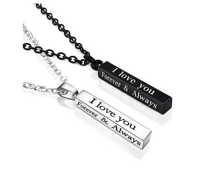 Sanixa Kette mit Anhänger Partnerketten Freundschaftsketten mit Anhänger Pä günstig online kaufen