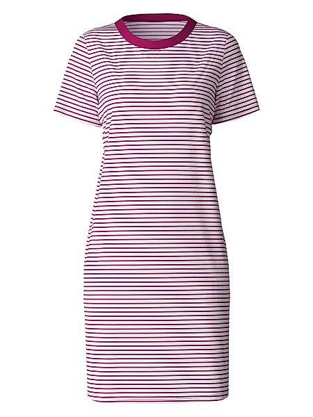 CALIDA Nachthemd "Marine Dreams" Streifen, Pure Cotton, Kurzarm, bequem, Si günstig online kaufen