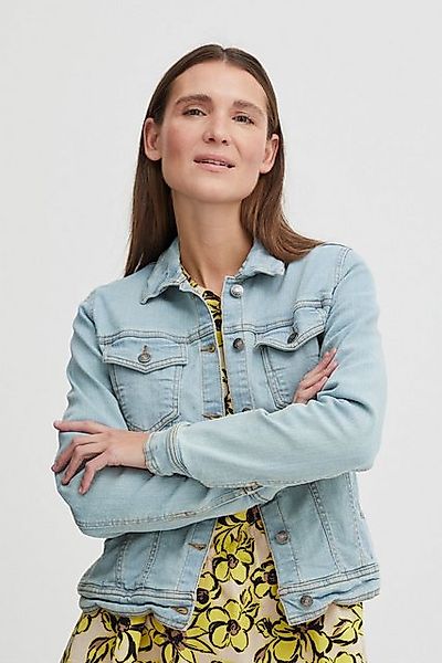 b.young Jeansjacke BYPULLY DENIM JACKET 2 -20809417 Jeansjacke mit Ziernäht günstig online kaufen