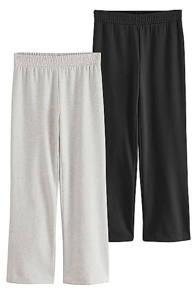 The Set Jogginghose 2er-Pack The Set Jogginghosen mit weitem Bein (2-tlg) günstig online kaufen