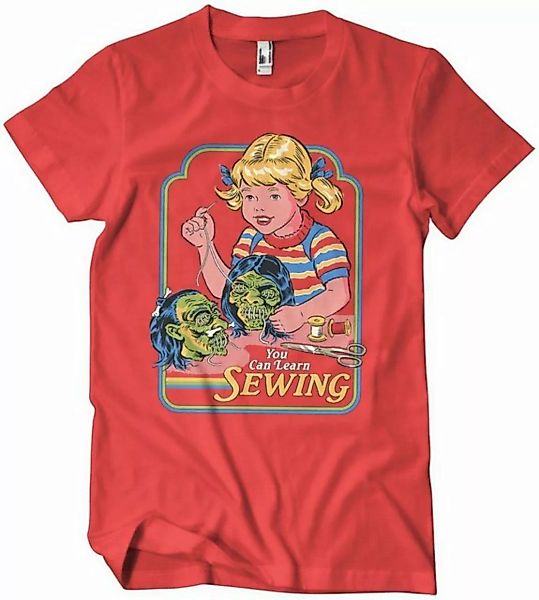 Steven Rhodes T-Shirt You Can Learn Sewing T-Shirt günstig online kaufen