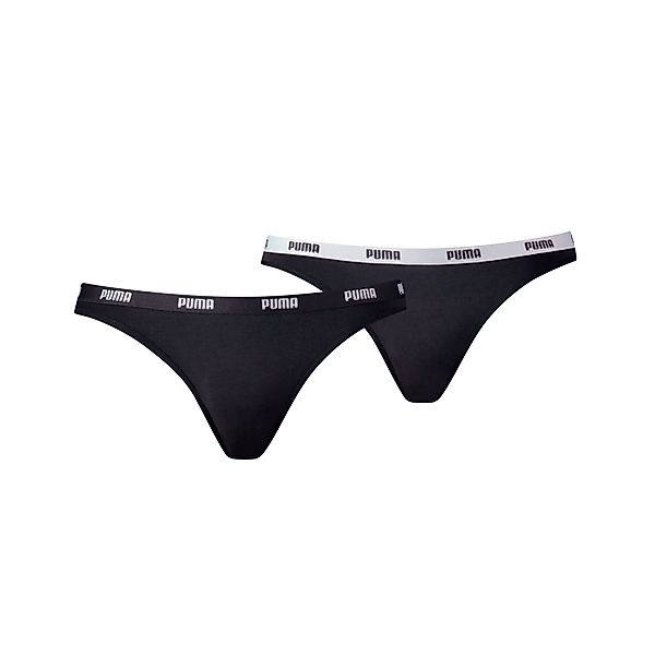 PUMA Bikinislip "PUMA WOMEN BIKINI 2P", (2er Pack), Low-Rise Design, flache günstig online kaufen