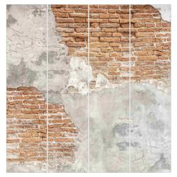 Bilderdepot24 Schiebegardine modern Flächenvorhang blickdicht Shabby günstig online kaufen