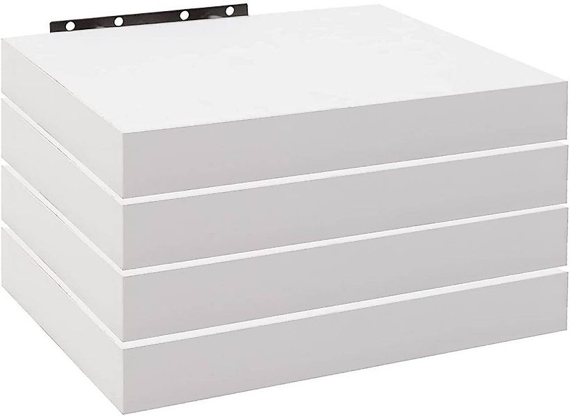 Woltu Wandregal, 4-tlg., Schweberegal für Deko günstig online kaufen