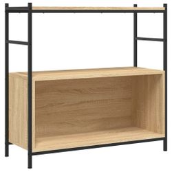 vidaXL Bücherregal Bücherregal Sonoma-Eiche 80x30x78,5 cm günstig online kaufen