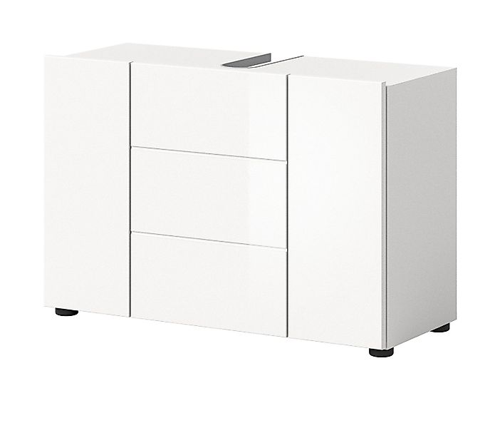 Inn.Furn Waschbeckenunterschrank Larik (Badschrank in weiß, günstig online kaufen