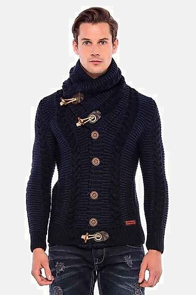 Cipo & Baxx Cardigan "Strickjacke", 1 Stk. mit Knopfleiste, CP215 günstig online kaufen