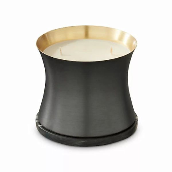 Parfumierte Kerze Alchemy Large metall schwarz / Ø 10 x H 8,3 cm - Tom Dixo günstig online kaufen