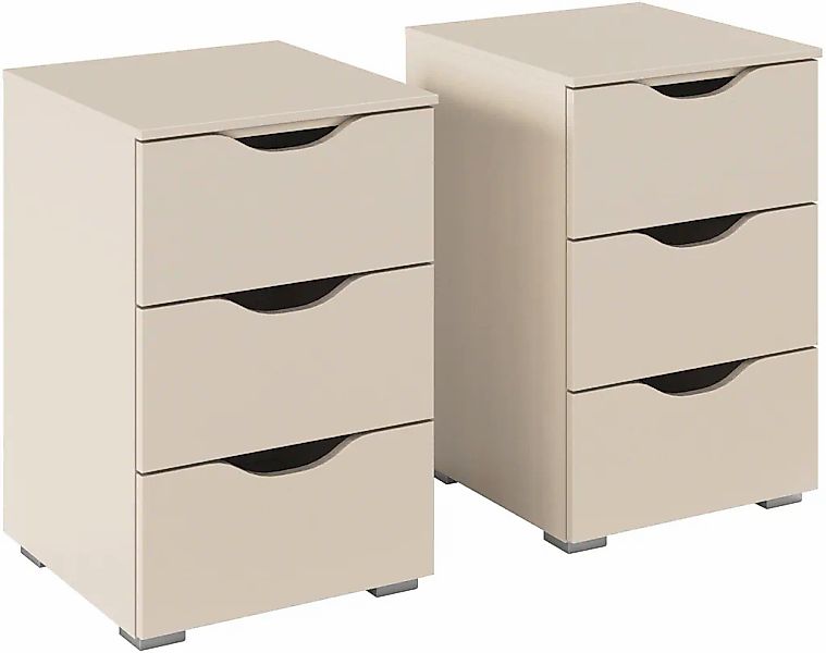 rauch Nachtkommode "Marlene", (2 St., Breite jeweils 40 cm), mit je 3 geräu günstig online kaufen