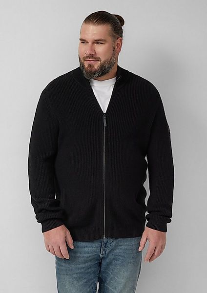 s.Oliver Cardigan Strickjacke Struktur-Strickjacke mit Eingrifftaschen und günstig online kaufen