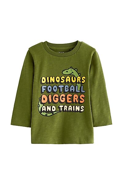 Next Langarmshirt Langarmshirt mit Tiermotiv (1-tlg) günstig online kaufen