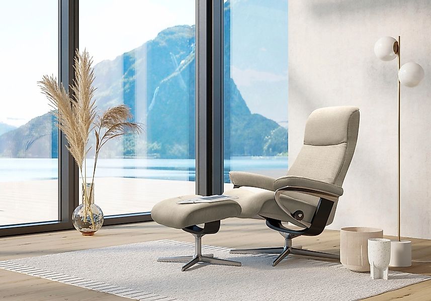 Stressless Relaxsessel "View", (Set, Relaxsessel mit Hocker), mit Hocker, m günstig online kaufen