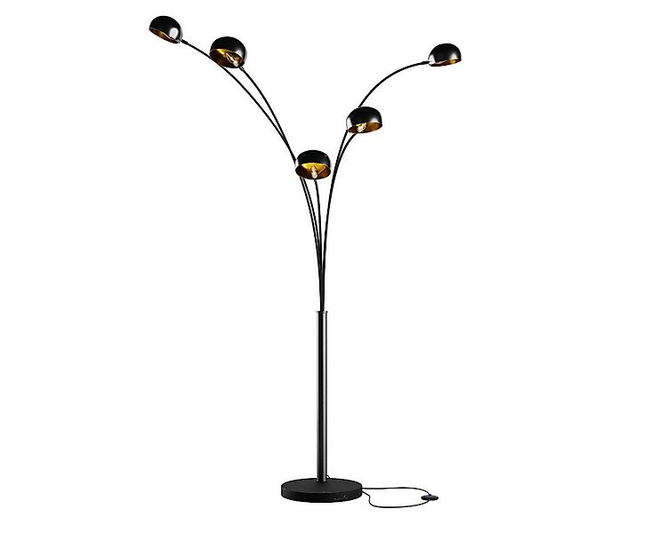 Liadomo Stehlampe Penta, ohne Leuchtmittel, Marmorfuß günstig online kaufen