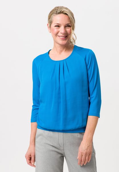 FRANK WALDER Blusenshirt im Materialmix günstig online kaufen