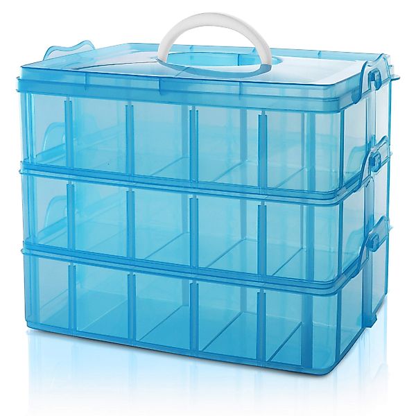Belle Vous Aufbewahrungsbox 3-stöckige Aufbewahrungsbox mit günstig online kaufen