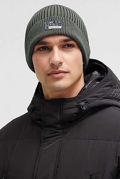 CAMP DAVID Strickmütze aus Baumwolle günstig online kaufen
