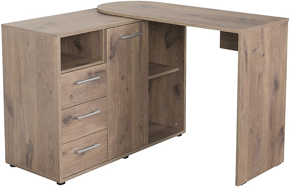 VOGL Möbelfabrik Schreibtisch "1246 mit schwenkbarer Tischplatte" platzspar günstig online kaufen