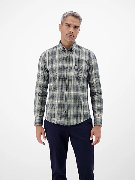 LERROS Flanellhemd "LERROS Herren Flannelhemd - kariert, weich und stylisch günstig online kaufen