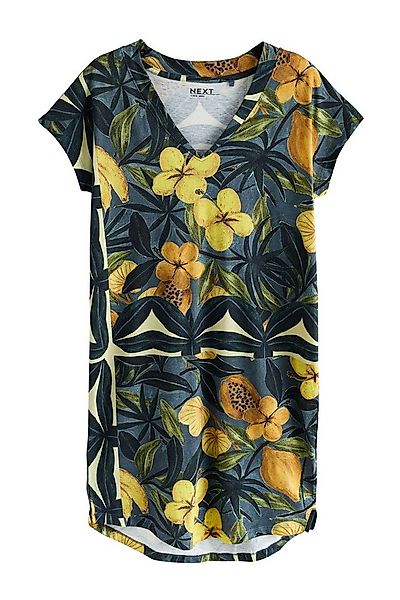 Next Minikleid Minikleid mit V-Ausschnitt und Flügelärmeln (1-tlg) günstig online kaufen