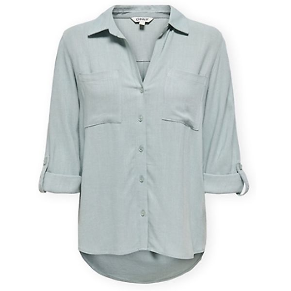 Only  Blusen Noos Yasmin-Siesta Shirt - Abyss günstig online kaufen