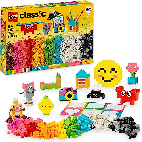 LEGO® Kreative Spaßbox (11042), LEGO Classic Konstruktionsspielsteine, (680 günstig online kaufen