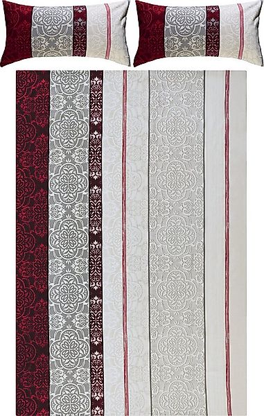 REDBEST Bettwäsche Bettwäsche, Biber, Streifen günstig online kaufen