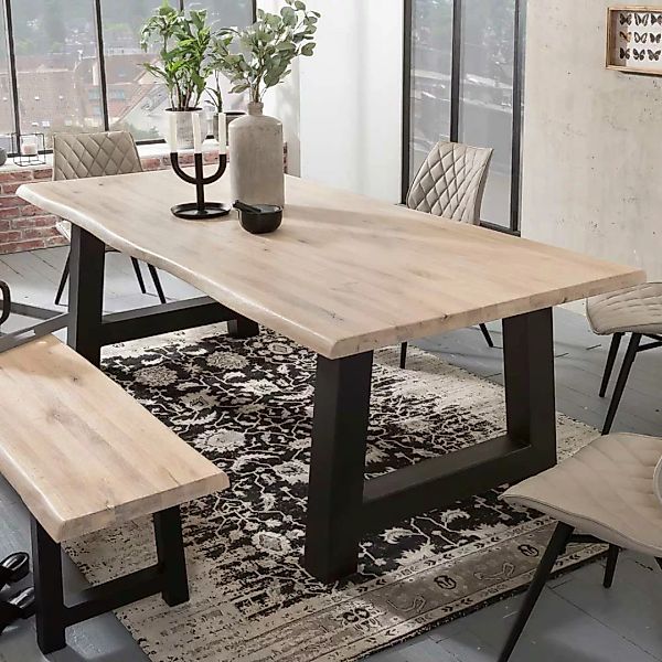 Tisch Esszimmer 300 cm breit Industry und Loft Stil günstig online kaufen