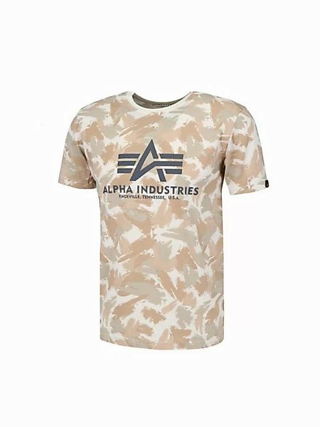 Alpha Industries T-Shirt Alpha Industries Men - T-Shirts Basic T-Shirt Camo günstig online kaufen