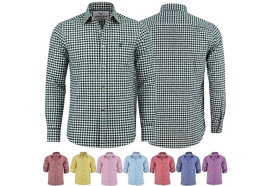 German Wear Trachtenhemd GW120x Trachtenhemd Langarm hemd Trachtenmode Hemd günstig online kaufen