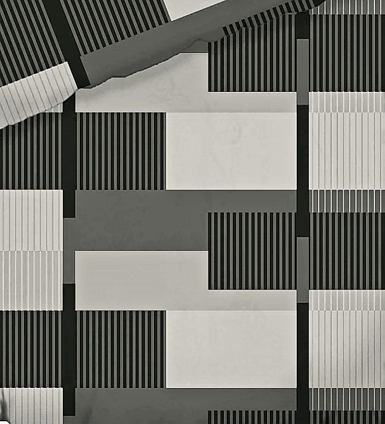 JACK Bettwäsche 135x200cm Streifen Grafik Blau günstig online kaufen