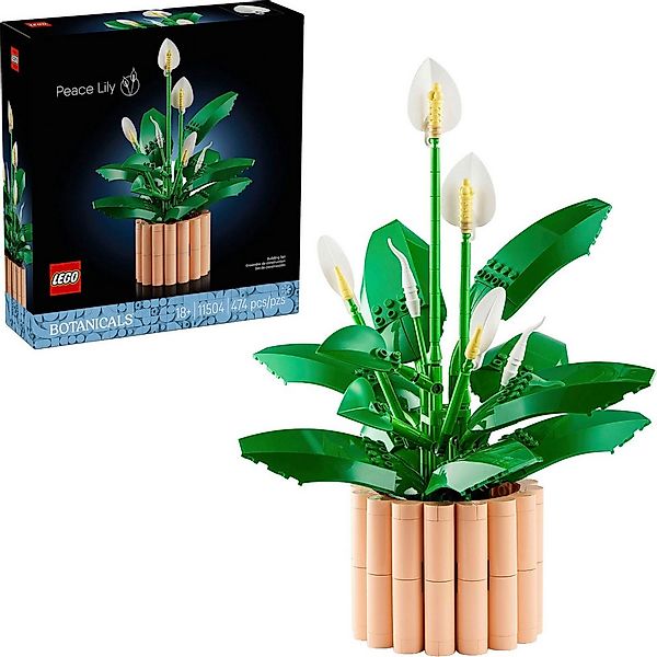 LEGO® Friedenslilie (11504), LEGO Botanicals Konstruktionsspielsteine, (474 günstig online kaufen