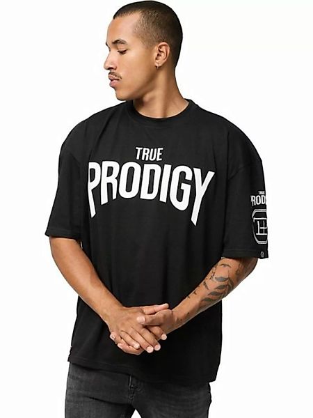 trueprodigy Oversize-Shirt Adrian Logoprint Rundhals dicker Stoff günstig online kaufen