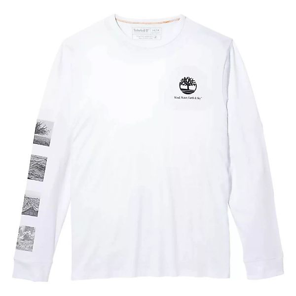 Timberland Archive Back Wind Water Earth Sky Langarm-t-shirt L White günstig online kaufen