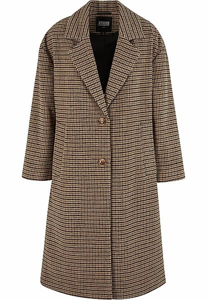 URBAN CLASSICS Winterjacke "Urban Classics Ladies Oversized Plaid Coat", (1 günstig online kaufen