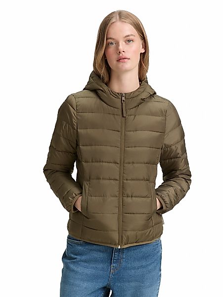 TOM TAILOR Denim Steppjacke, mit Kapuze, mit Kapuze günstig online kaufen